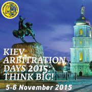 Kiev Arbitration Days 2015 to Take Place in November