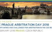 Prague Arbitration Day 2018 will discuss international arbitration trends in the CEE region