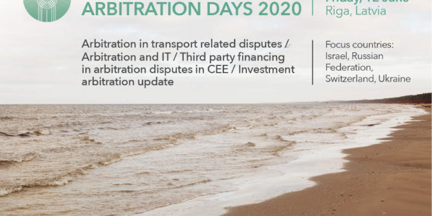 Registration for the 9th DIS Baltic Arbitration Days 2020 is open